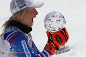Tessa Worley remporte la Coupe du monde de slalom géant à Méribel
