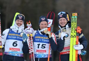 Biathlon - La Norvège reine de la course départ en ligne