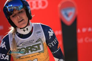 Descente de Cortina - 40 ans c'est dur - Lindsey Vonn termine à une place trés honorable