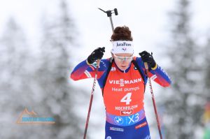 Les Francais s'imposent sur le relais en biathlon d'Hochfilzen