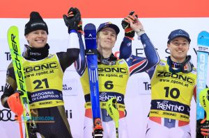 Clément Noël s'impose enfin sur la 3 Tre de Madonna di Campiglio